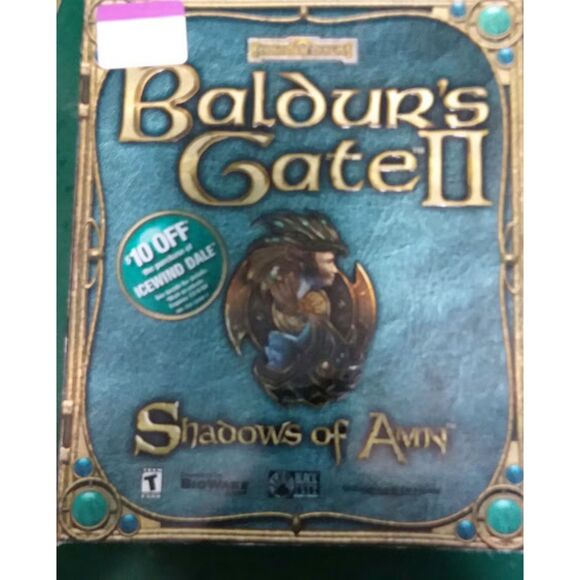 Dungeons and Dragon's Baldur's Gate II Shadows of Amn Win 98/98 Computer Game - Picture 2 of 7